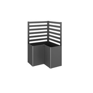 Biohort Plantenklimrek Voor L-vorm Gr. L100 Donkergrijs Metallic 2 Stuks