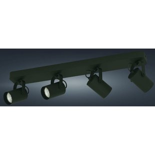 Eglo Opbouwspot Sorego Zwart 4xgu10 3w