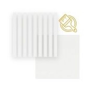 Maestro Latt Lattenwand - White (overschilderbaar) - 277x30xcm - 2 Stuks