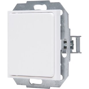 Kopp Enkele Afdekplaat Athenis Mat-wit