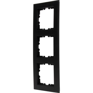 Kopp Afdekraam Athenis 55 3-voudig Mat-zwart