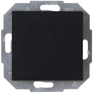 Kopp Enkele Afdekplaat Athenis Mat-zwart