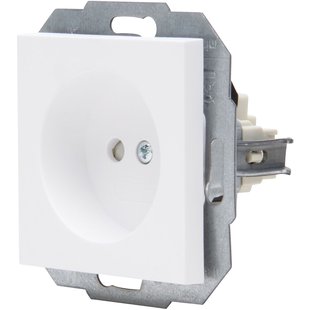 Kopp Inbouwstopcontact Athenis Ongeaard 1-polig Wit Ip20