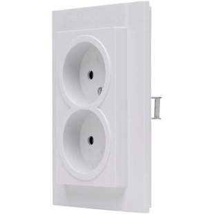 Kopp Inbouwstopcontact Athenis Ongeaard 1-polig Grijs Ip20