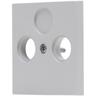 Kopp Afdekplaat Voor Tv/fm Aansluiting Athenis Mat Grijs