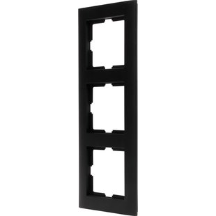 Kopp Afdekraam Athenis 3-voudig Mat-zwart