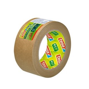 Tesa Verpakkingstape Paper Ecologo - Bruin - 50m X 50mm