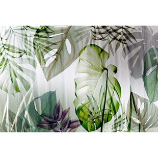 Elle Vliesbehang Tropical Lights - Groen - 2,70m X 450cm