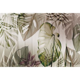 Elle Vliesbehang Tropical Lights - Bruin - 2,70m X 450cm