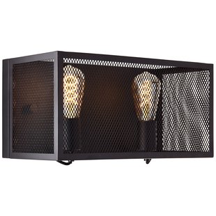 Brilliant Plafondlamp Maze Zwart 2xe27