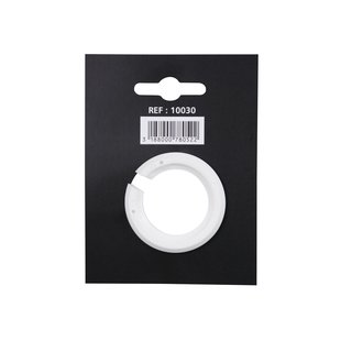 Corep Verkleinring Lampenkap Wit E27-e14