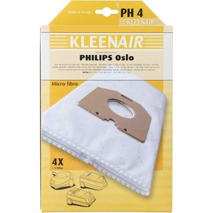 Kleenair Stofzuigerzak Philips Oslo Ph-4 4 Stuks