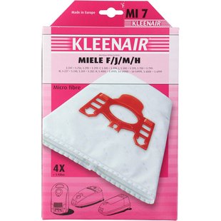 Kleenair Stofzuigerzak Miele Mi-7 4 Stuks