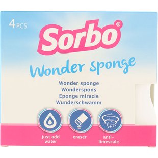 Wonderspons Melamine 4 Stuks