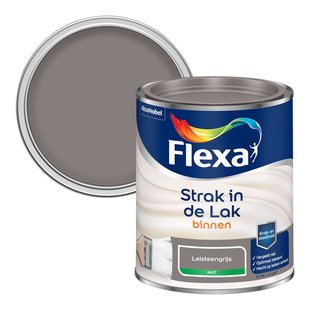 Flexa Strak In De Lak Mat Leisteengrijs 0,75l