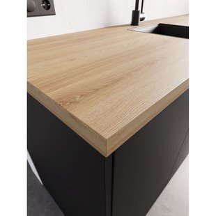 Sencys - Werkblad - Aanrechtblad - Natuureik - 304x64x3,8cm