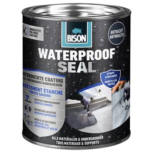 Bison Coating Waterproof Seal Antraciet 1kg
