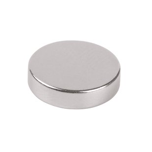 Fix-o-moll Magneet Schijf Neodym Zilver 12x3mm 6 Stuks