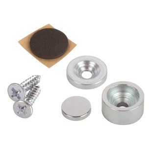 Fix-o-moll Magneet Inboorsnapper Neodym 12,7mm 2 Sets