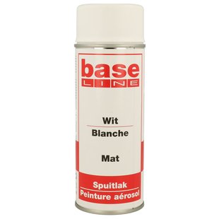 Baseline Spuitbus Verf Wit Mat 400ml