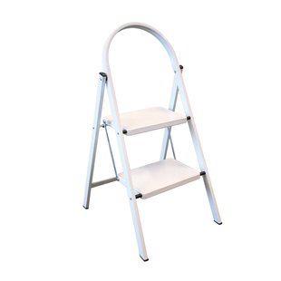 Sencys Huishoudtrap Wit 2-treeds