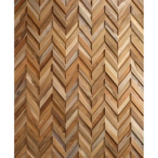 Klimex Houtstrip Ultrawood Chevron Teak 0,347 M²