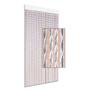 Degor Vliegengordijn Tinca - 100x230cm - Grijs - Huisdiervriendelijk