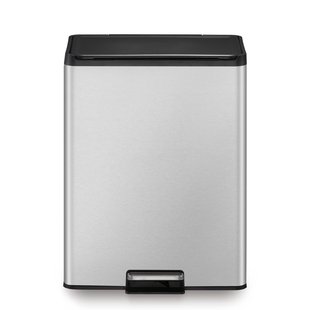 Eko Essential Prullenbak - 2x 20l - Mat Rvs