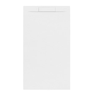 Allibert - Douchebak - Luna 160 X 90 Cm - Polybeton - Wit