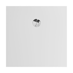 Allibert - Douchebak - Karbon 90 X 90 Cm - Polybeton - Wit