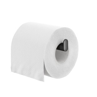 Tiger Toiletrolhouder Carv - Rvs/zamak/abs - Zwart