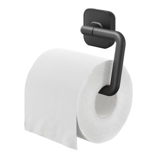 Tiger Toiletrolhouder Carv - Rvs/zamak/abs - Zwart