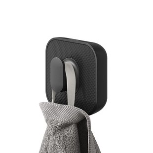 Tiger Carv Handdoekhaak Groot Zwart