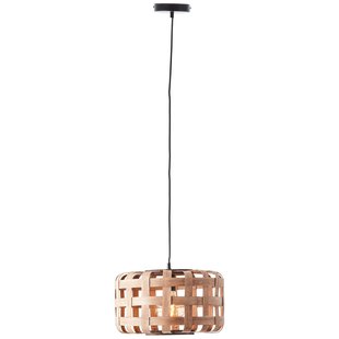 Brilliant Hanglamp Woodline Natuur ⌀36cm E27