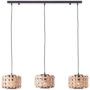 Brilliant Hanglamp Woodline Natuur 3xe27