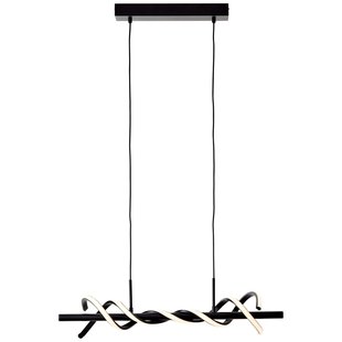 Brilliant Hanglamp Amalie Zwart 16w