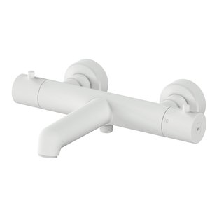 Essebagno Thermostatische Badkraan Luisa - Wit - 15 Cm