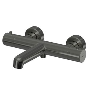 Essebagno Thermostatische Badkraan Luisa - Gunmetal - 15 Cm