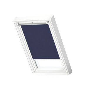 Velux Manueel Lichtdoorlatend Dakraam Rolgordijn Rfl Pk08 9050swl Donkerblauw