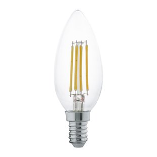 Eglo Ledfilamentlamp Kaars - D3,5cm - Warm Wit - E14 - 4w