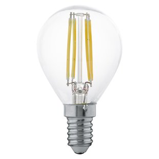 Eglo Ledfilamentlamp Peertje - D4,5cm - Warm Wit - E14 - 4w