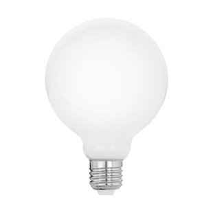 Eglo Ledlamp Globe Opaal - D9,5cm - Warm Wit - E27 - 7w