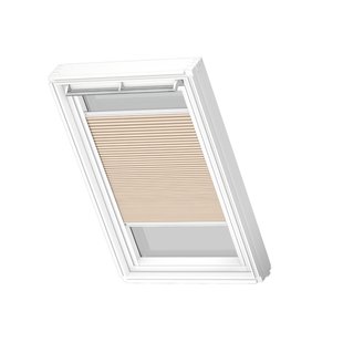 Velux Manueel Verduisterend Plisségordijn Fhc Fk06 1155swl Beige White Line
