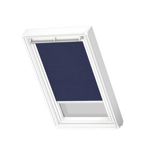 Velux Manueel Lichtdoorlatend Dakraam Rolgordijn Rfl U04 9050swl Donkerblauw