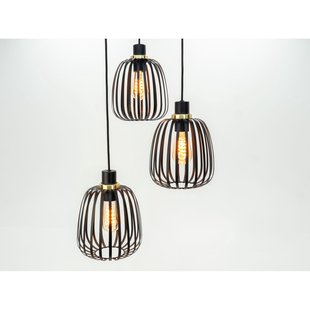 Eglo Hanglamp Pocicas Zwart ⌀35cm 3xe27