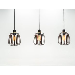 Eglo Hanglamp Pocicas Zwart 3xe27