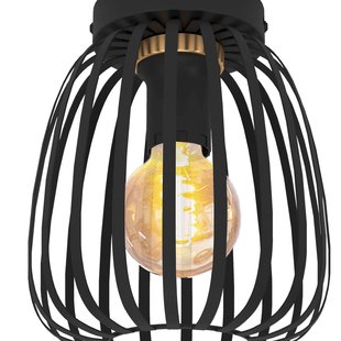 Eglo Plafondlamp Pocicas Zwart E27