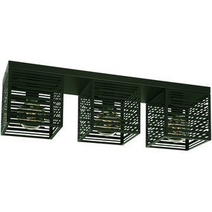 Eglo Plafondlamp Piedritas Zwart 3xe27