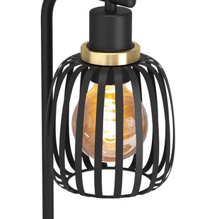 Eglo Tafellamp Pocicas Zwart Messing E27