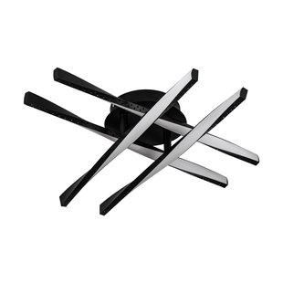 Eglo Plafondlamp Adeje Zwart Wit 19w